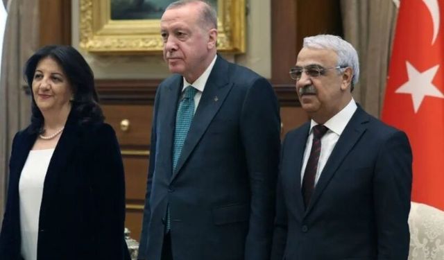 Erdoğan, DEM Parti heyetiyle görüştü: Görüşme 1 saat 40 dakika sürdü