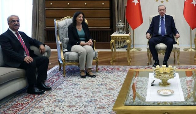 Erdoğan ile görüşen DEM Parti İmralı Heyetinden Açıklama