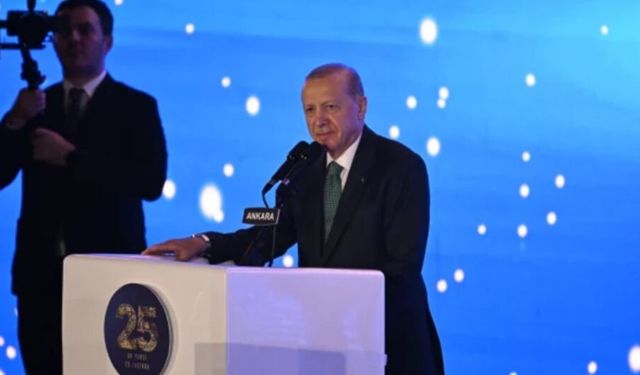 Cumhurbaşkanı Erdoğan'dan AK Parti'nin 25. yıl kutlamasında  mesajlar