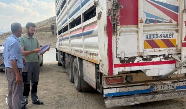 Yüksekova’da Hayvan Taşımacılığına Sıkı Denetim