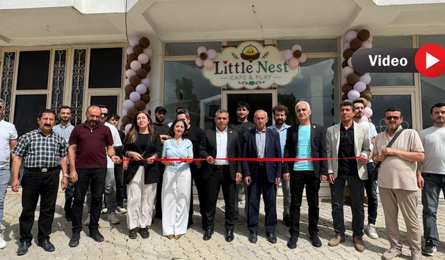 Yüksekova’da 0-6 Yaş Çocuklara Özel Cafe ve Oyun Alanı Açıldı