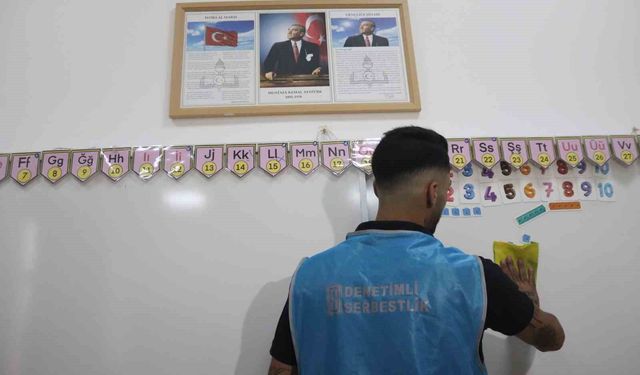 İzmir’de mahkumlar eğitime renk katıyor