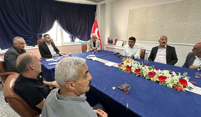 Yüksekova’da Doğalgaz Çalışmalarında Gerginlik Sonrası Toplantı
