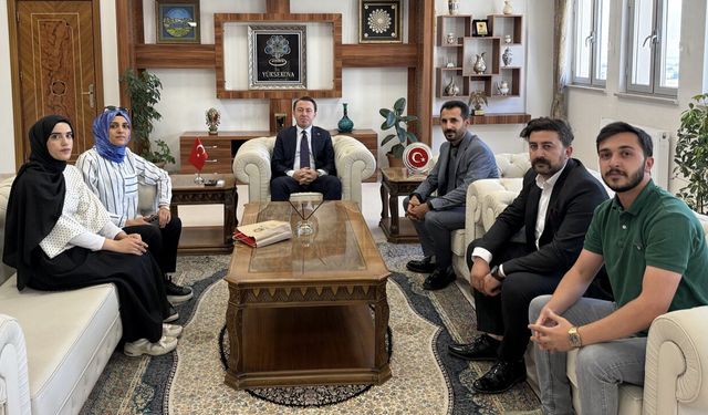 ULUMED’den Yüksekova Kaymakamı Volkan Hülür’e Ziyaret
