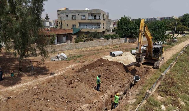 MARSU, Kızıltepe’de atıksu ana hattını yeniledi