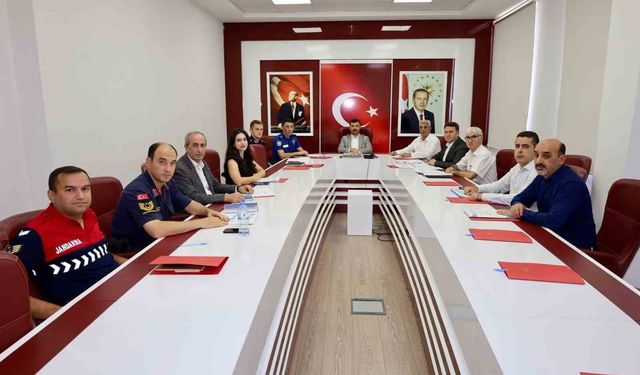 Kahta’da okul güvenliği toplantı gerçekleştirildi