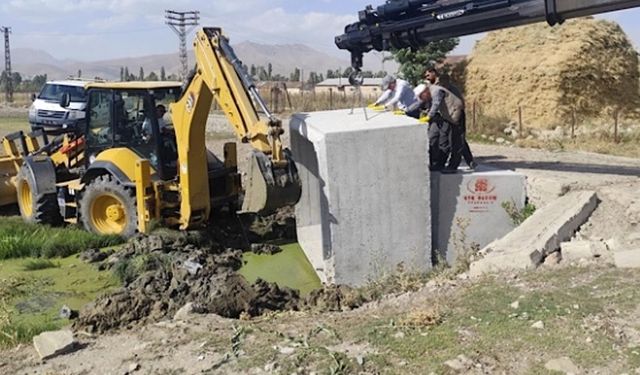 Yüksekova’da Sağanak Önlemi: Kritik Noktalara Dev Altyapı Hattı