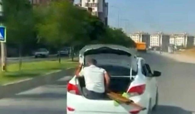Diyarbakır’da tehlikeli yolculuklar kamerada