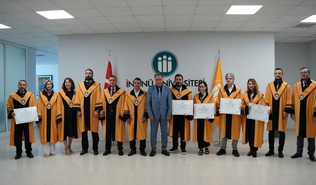 İnönü Üniversitesinde akademik yükselme töreni