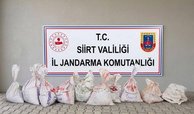 Siirt’te 300 kilo fıstık çalan hırsızlar fabrikada suçüstü yakalandı