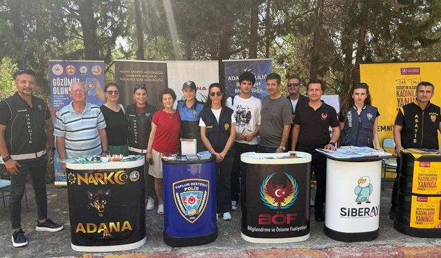 Adana’da üniversite öğrencilerine ‘Yeni Evim Güvenli Yurdum’ bilgilendirmesi