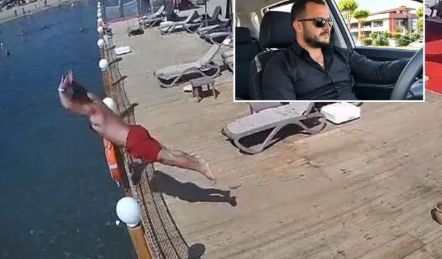 Alanya’da iskeleden sığ suya balıklama atlayan adam hayatını kaybetti