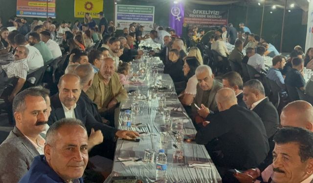 KESK Hakkâri’de dayanışma yemeğinde buluştu