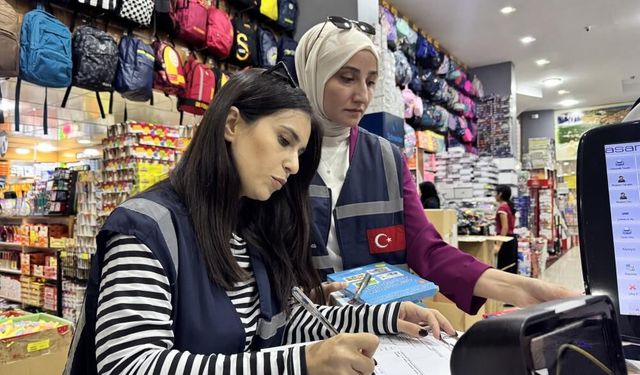 Van’da kırtasiyelerde okul sezonu öncesi denetim