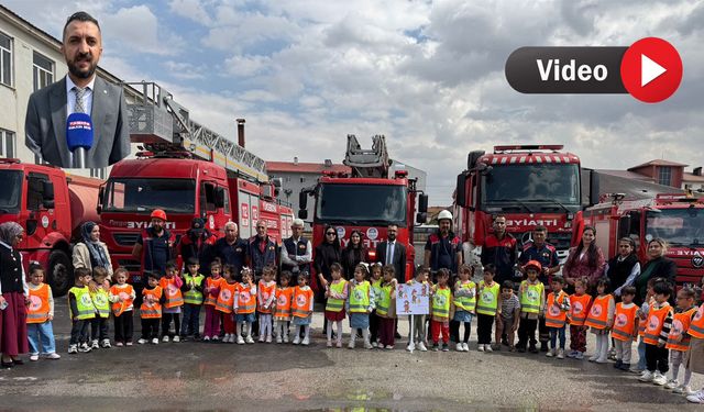 Yüksekova’da öğrenciler itfaiyeciliği uygulamalı öğreniyor