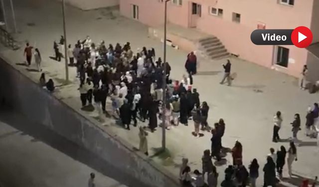Hakkâri’de KYK Kız Yurdunda Su Protestosu