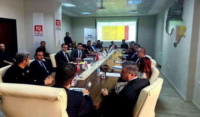 Hakkari’nin afet risklerine karşı 5 yıllık yol haritası
