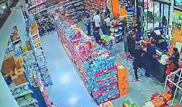 Düğünlerden para çalan zanlı bu kez markette yakalandı
