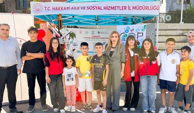 Hakkâri’de çocuklar iklim değişikliğine karşı bilgilendirildi