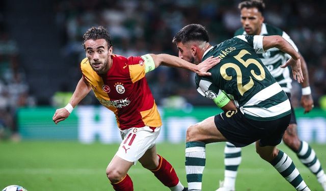 Galatasaray, Sporting'e 3-1 mağlup oldu