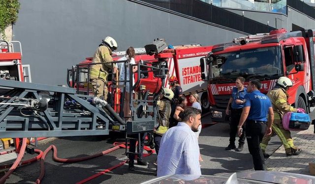 Sarıyer’de korkutan yangın: 8 kişi tahliye edildi