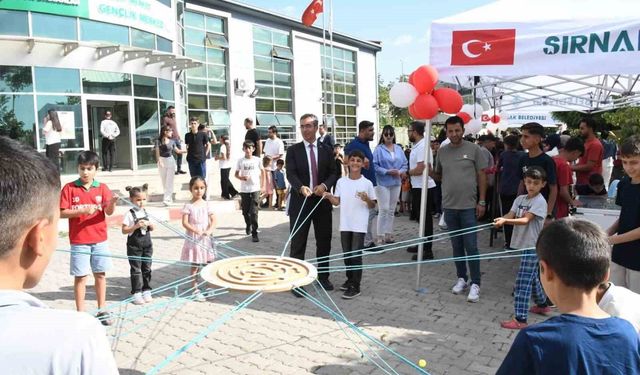 Şırnak’ta gençlerin yaz sonu heyecanı