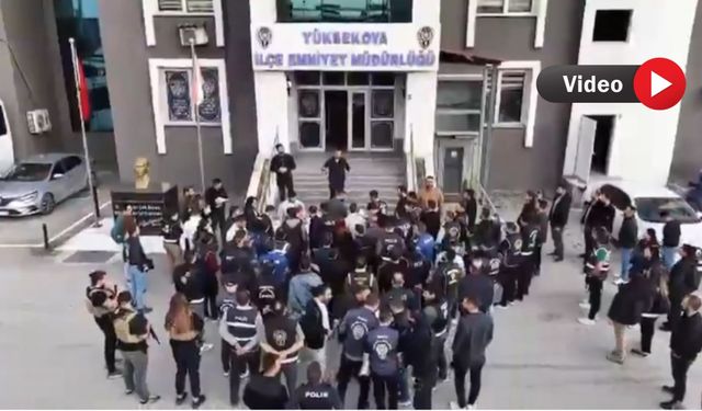 Yüksekova’da operasyonu: 46 şüpheli gözaltına alındı