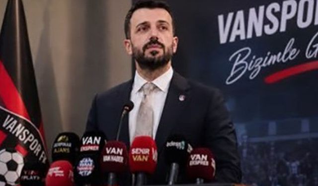 Vanspor FK Başkanı Özgür İreç İlhan’dan bahis soruşturması açıklaması