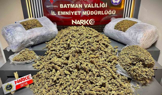 Batman’da uyuşturucu operasyonları: 7 tutuklama