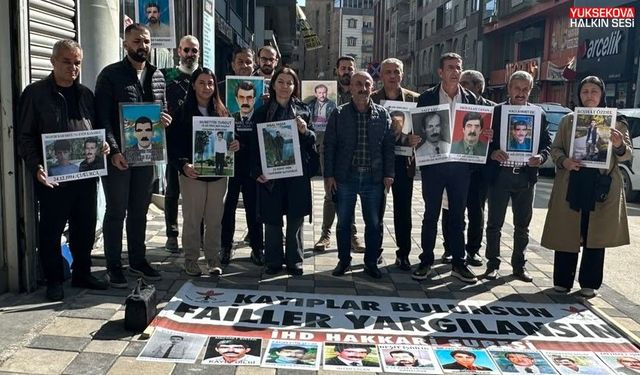 Yüksekova’da Hamit Temel için adalet çağrısı