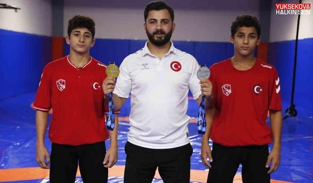 Bağcılarlı güreşçi kardeşler, Balkan Şampiyonası’na damga vurdu
