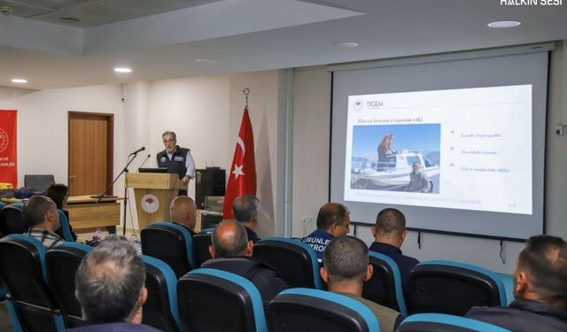 Bingöl’de su ürünleri üreticilerine balık hastalıkları ve yetiştiricilik eğitimi verildi