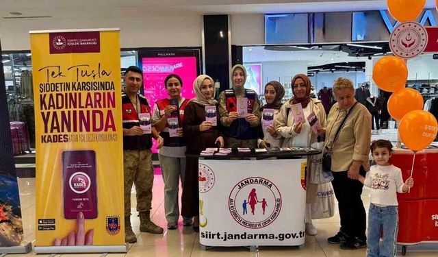 Siirt’te vatandaşlara KADES, UYUMA ve siber güvenlik bilgilendirmesi gerçekleştirildi