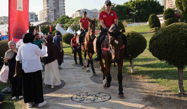 10’uncu Uluslararası Adana Lezzet Festivali’nin dev mangal ateşi yakıldı