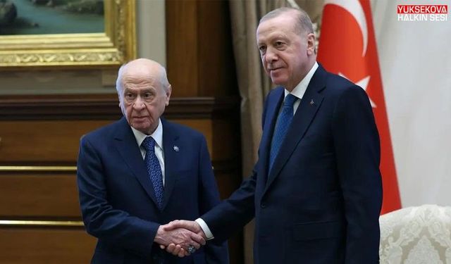 Erdoğan ile Bahçeli arasında sürpriz görüşme