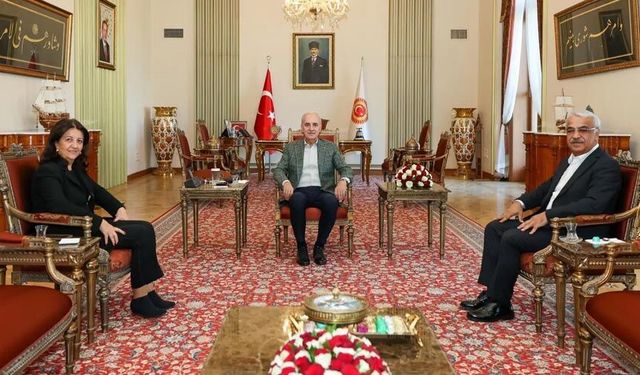 DEM Parti İmralı Heyeti, Kurtulmuş ile görüştü: Yasal düzenlemeler gündemde