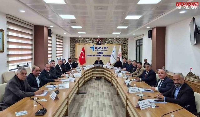 Kars’ta 2027’nin istihdam ve mesleki eğitim yol haritası belirlendi
