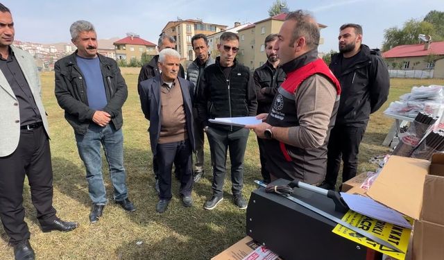 Yüksekova’da 30 arıcıya yüzde 75 hibeli çit desteği
