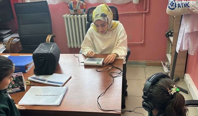 Şırnak’ta öğrencilerin işitme sağlığı için okullarda tarama başlatıldı