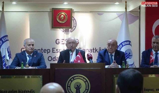 Kılıçdaroğlu: "Bu ülkede esnaf bakanlığının kurulması lazım"