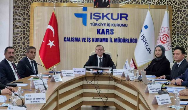 Kars’ta istihdam ve mesleki eğitim gündemi masaya yatırıldı