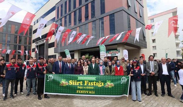 Siirt’in fıstığı, kültürü ve doğası festivalde buluştu