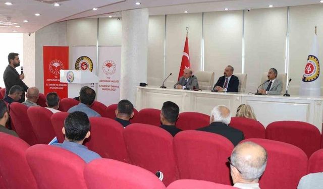 Adıyaman’da nar üretimi ve pazarı masaya yatırıldı