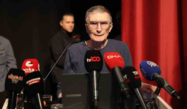 Nobel ödüllü Aziz Sancar Diyarbakır’da öğrencilerle buluştu