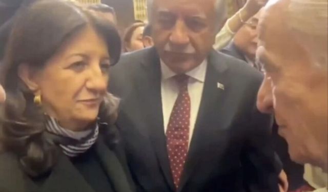 Devlet Bahçeli'den DEM Parti milletvekillerine: Demirtaş'a selamımı söyleyin