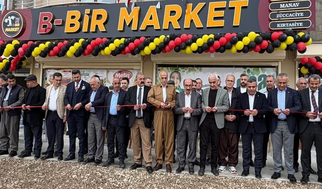 B-Bir Market, Yüksekova’da hizmete açıldı