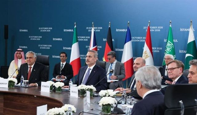 Türkiye'de bir araya gelen 8 ülkeden ortak açıklama