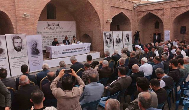 Şırnak’ta alim ve şair Melaye Ciziri, Kırmızı Medrese’de anıldı