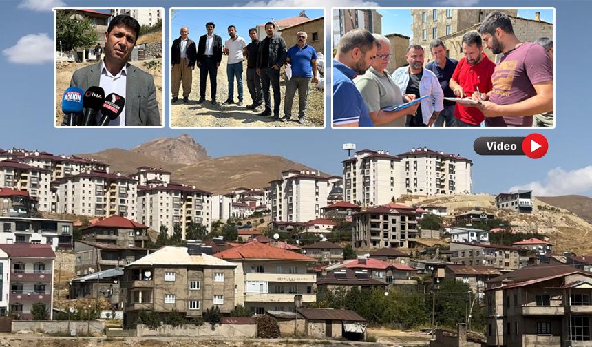 Yüksekova’da tapu problemi çözüme kavuşuyor