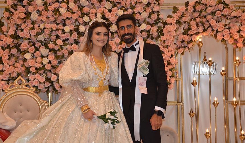 Yüksekova’da gazetecilik yapan  Musa Düzenci, Lavin Kanmış ile hayatını birleştirdi.